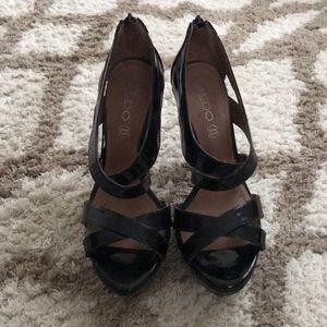 Aldo black heels